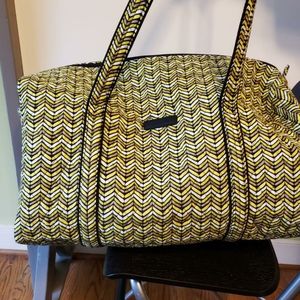 Vera Bradley Citron Large Travel Duffel